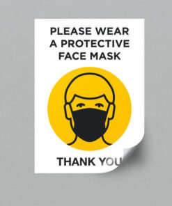 Face Mask Sticker