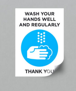Wash Your Hands Sticker