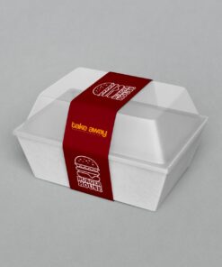 Branded Take-Away Box Seals