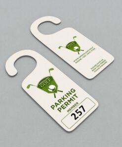 Hanging Parking Permits