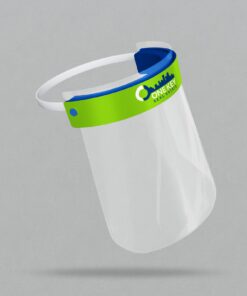 Branded Face Visors with Company Logo
