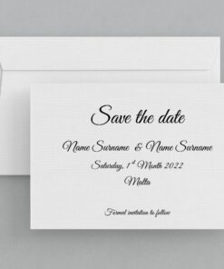 Save The Date Cards with Envelopes
