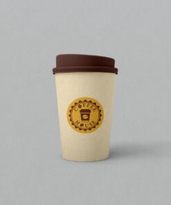 Cup Take-away Branding Stickers