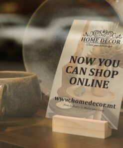 Table Signs for Special and Promotional Offers